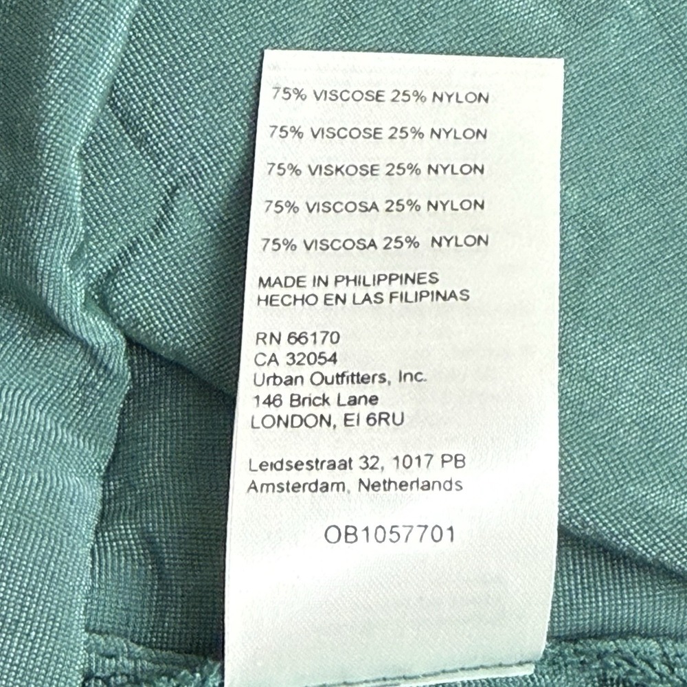 Anthropologie Pilcro Green‎ Velvet Hadley Shirt Top Womes L Relaxed Button Boho - Picture 6 of 11